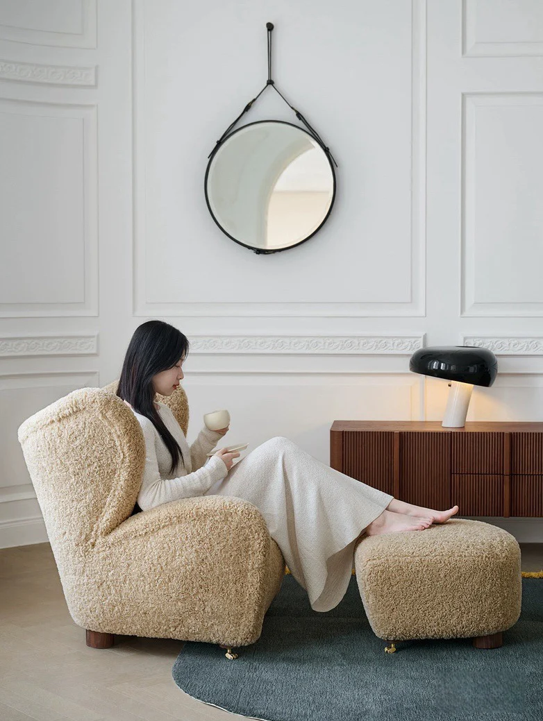 Anastasia Chair - Beige - Image 4