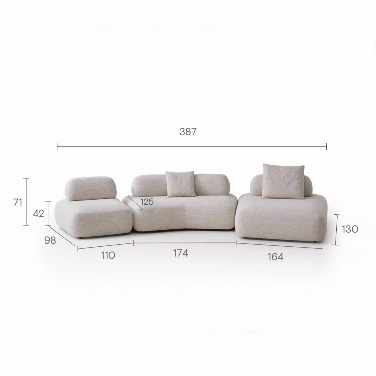 Augusta Modular Sofa - Image 14
