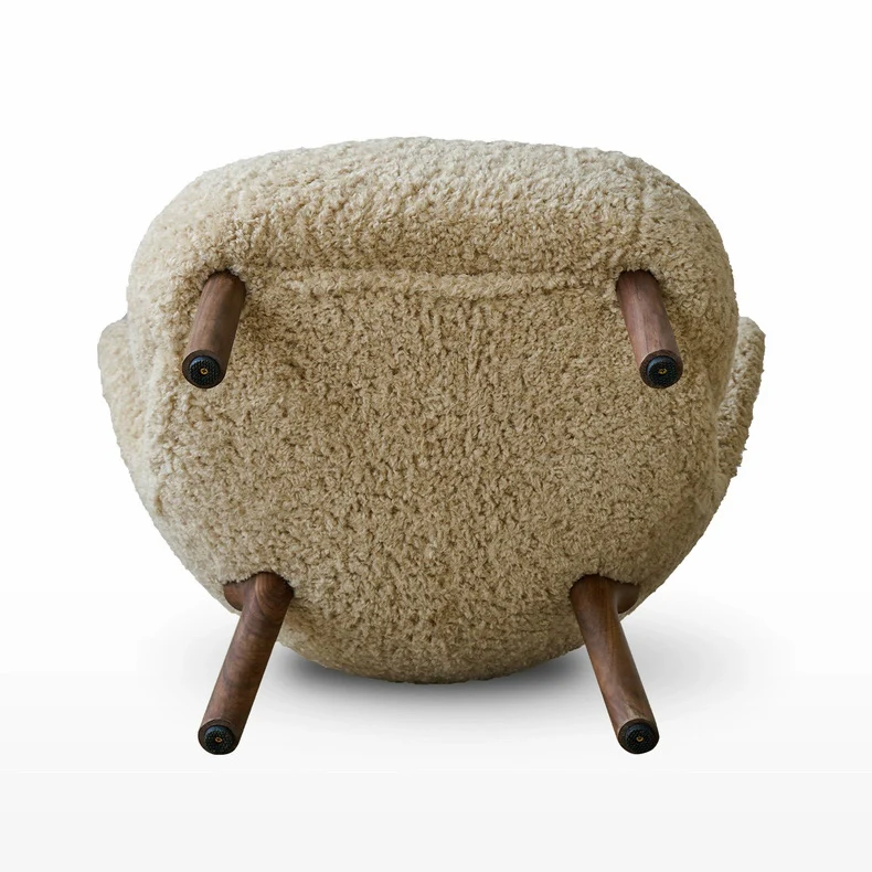 Franklin Chair - Beige - Image 5