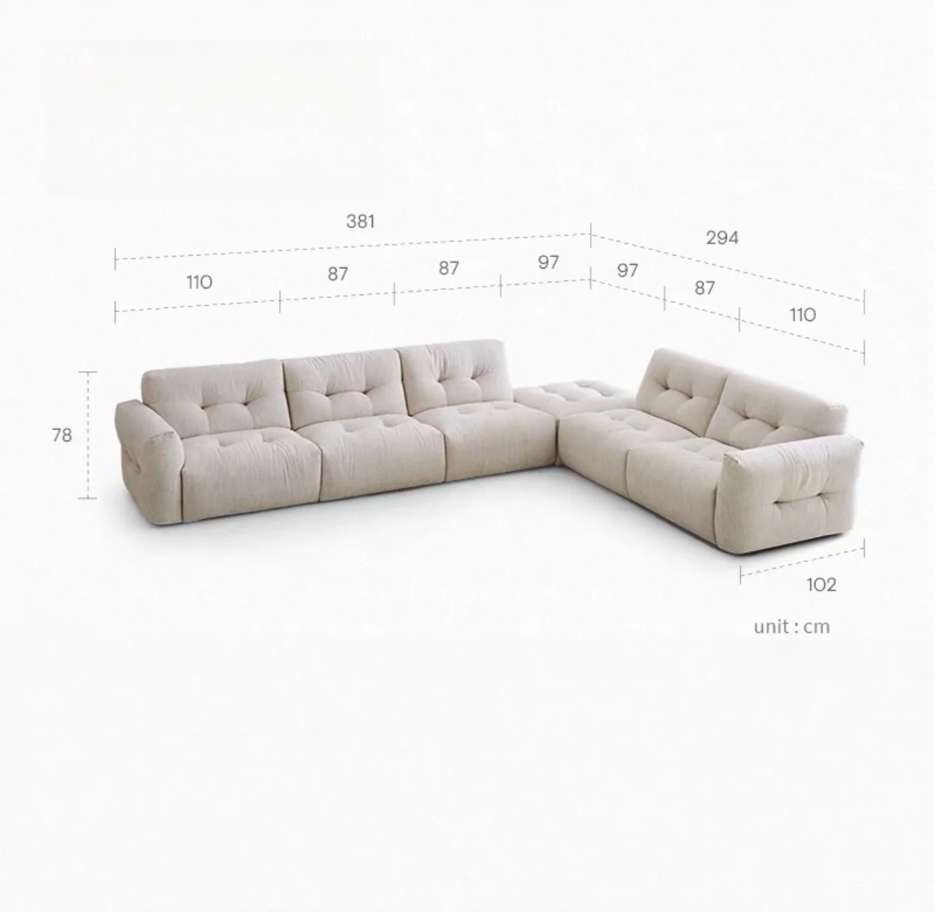 Centella Modular Sofa - Image 21
