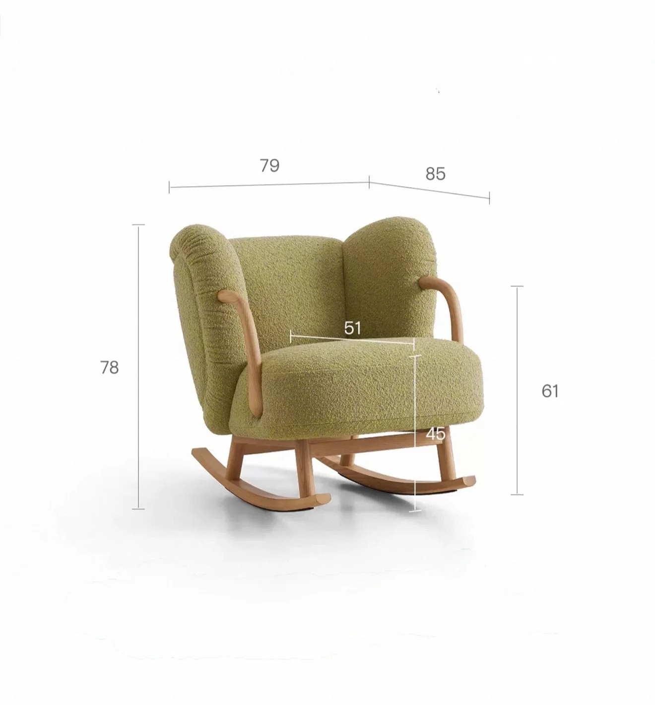 Cleo Chair - Avocado - Image 13