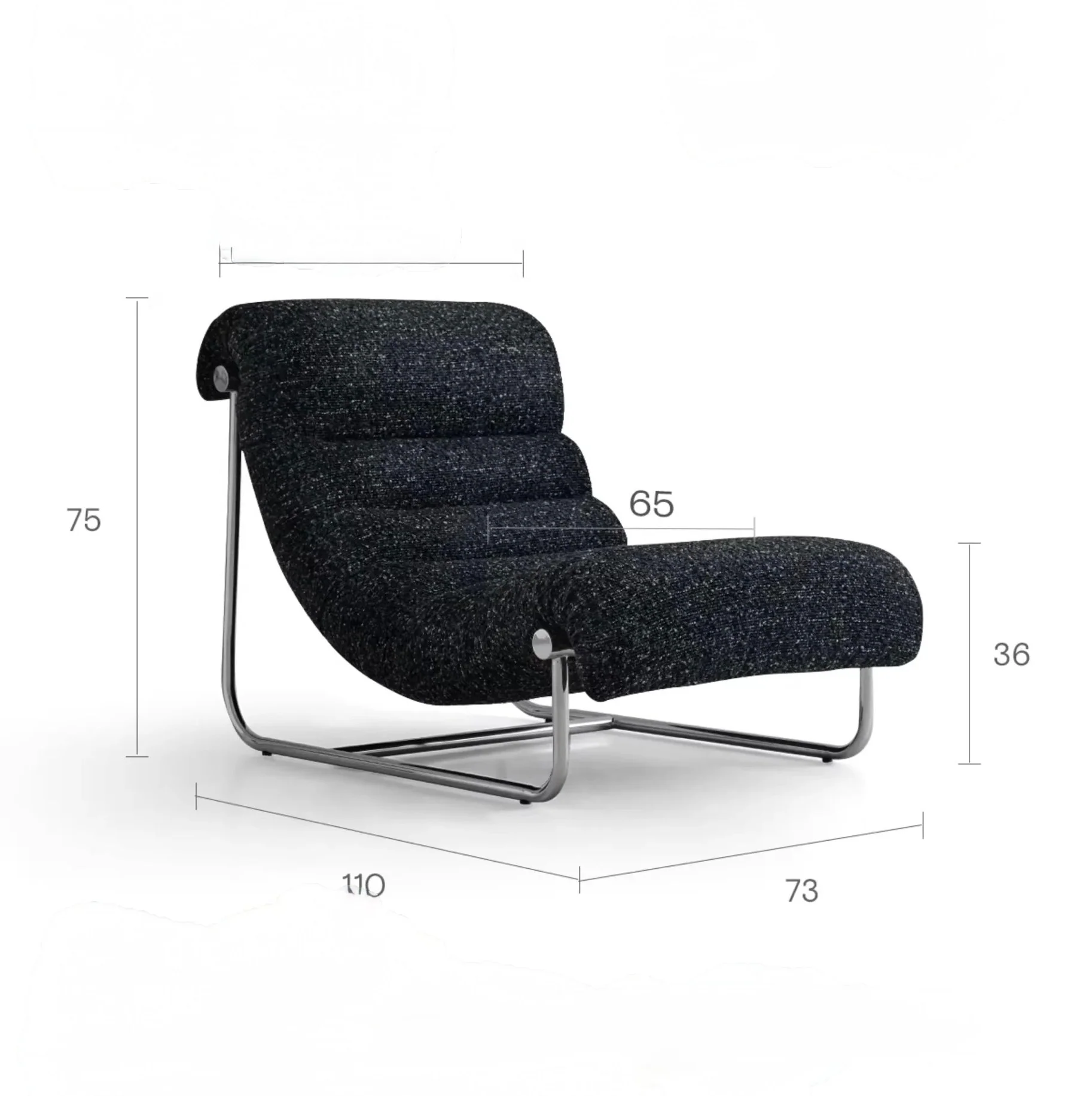 Dune Chair - Black - Image 10