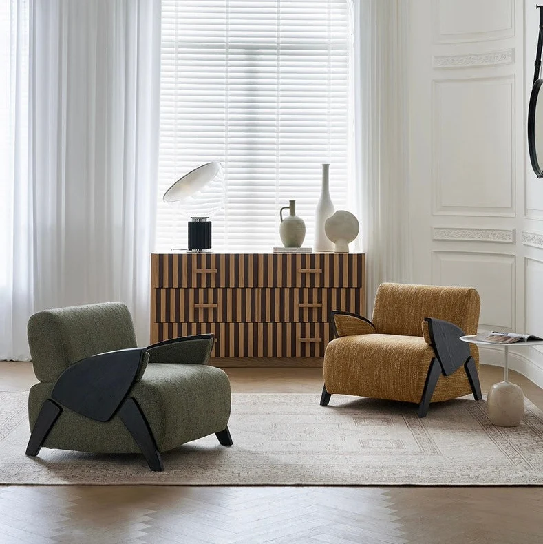 Idaman Chair - Mustard - Image 2